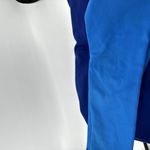 Nike Therma Swoosh Hoodie Pullover Colorblock Thumbhole Fleece Athletic Blue S Photo 5