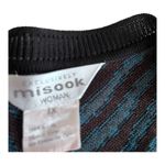 Misook  ANIMAL PRINT GREEN & BLACK CARDIGAN SZ 1X KNIT JACKET $428 Photo 3