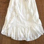 Simplee Apparel NWT - Simplee White Textured Ruffle Spaghetti Strap Mini Dress Photo 6
