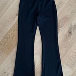 White Fox Boutique  - I Want You Stud Waist Flare Pants in Black & Silver Photo 0