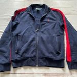 Ralph Lauren Polo Womens Navy Red Track Jogger Mock Neck Long Sleeve Jac… Photo 7