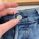 PacSun  High Rise Straight Distressed Light Wash Raw Hem Jeans Womens 24 90s Photo 5