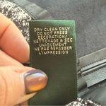 Ralph Lauren Lauren Womens Tweed Faux Leather Trim Fit Flare Dress Size 6 Career Photo 11