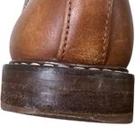 Madewell  The Kellie Lace-Up Boot Brown Size 8 Leather Low Heel Combat Casual Photo 12