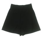 ZARA  black high waisted trouser shorts Photo 1