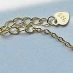 Anthropologie Annika 925 18K Clover Bracelet Photo 8