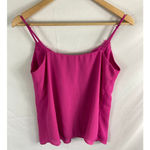 Socialite Lace Trim Cami in Pink Size Small Photo 4