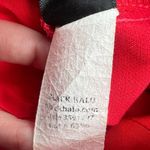 Black Halo  Dana Bow-Detail Jumpsuit red sz 6 Photo 5