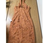 Bardot New Womens  Lacey Halter Dress Underwired Copper Color size Xs Photo 1