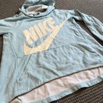 Nike  Swoosh Logo Hoodie Mint Green Womens Large Photo 2