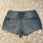 Mudd Juniors  Jean shorts- Size 11 with roses. Photo 3