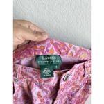 Ralph Lauren Lauren Pants Women Size 8 Paisley Straight Leg Preppy Stretch Pink Photo 7