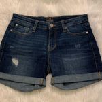 Gap  Sexy Boyfriend Short Cuffed Dark Wash Photo 2