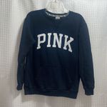 Victoria's Secret Victoria’s Secret PINK Logo Crewneck Sweatshirt XS Black Photo 0