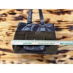 Eddie Bauer Vintage  Brown Leather M Sized‎ Satchel Purse Western City Classic Photo 6