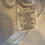 Disney Parks 2014 Zip Up Hoodie White Pink Mickey‎ Mouse Size 2X Photo 5