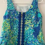Lilly Pulitzer NWT Cathy Shift Lillys Lagoon Sea Blue Dress Size 6 Photo 4
