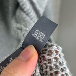 Aerie Grey Chunky Open Knit Oversized Cardigan Sweater Size XS/S Photo 6