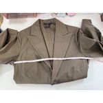 Banana Republic Banana‎ Republic Women's Khaki Cotton Blazer Jacket Size 8 Utility Layering Photo 8
