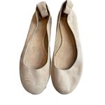 Joie  Suede Leather‎ Flats Size 7.5 Beige Espadrille Slip On Coastal Natural Boho Photo 1
