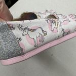 Toms Classic Canvas Unicorn Rainbow Shimmer Slip On Shoes Flats Women's Size 7 Photo 5