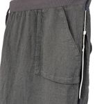 Caslon Linen Blend Cropped Gray Stretch Waist Joggers Size 3X NWT Photo 2