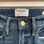 frame denim FRAME Le High Straight Leg Asymmetrical Hem Jeans in Kingsway Size 23 Photo 7