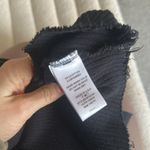 Blue Blush Black Ribbed Crop Top Photo 4