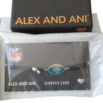 ALEX AND ANI  Teal and Silver Jacksonville Jaguars Bracelet Photo 3