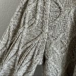 Nic+Zoe Champagne Open Front Knit Cardigan Boho Neutral Small Photo 1