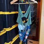 Beachsissi NWOT  Green Floral High-Waisted Cut Out Monokini Halter Swimsuit Sz XL Photo 6