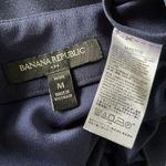 Banana Republic Factory Blue Short Sleeve Peplum Petite Medium MP Photo 4