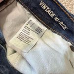 American Eagle  Vintage Hi-Rise jeans, distressed medium dark wash, size 4 Photo 7