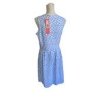 NWT Jude Connally Rachel Smooth Strech Sleeveless Tunic Dress M blue/ white Blue Size M Photo 1
