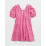 Aerie  Pool to Party Cotton Dress Pink Sz Medium Photo 3