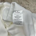 Lulus Memorable Muse White Twist Spaghetti Strap Front Midi Dress XS NWT Bride Photo 5