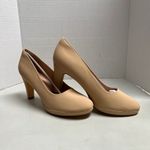 WuORWu Beige Round Toe Pumps Women's Dress‎ Shoes Size 11 SEE DESCRIPTION Tan Photo 3