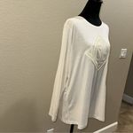Ralph Lauren Lauren  Winter White Long Sleeve Lovo Shirt Photo 3
