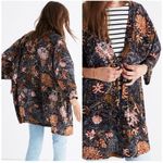 Madewell Print Robe Jacket in Seafloral Photo 1