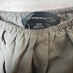 Forever 21  Women's Strapless  Romper with Ruffle off Shoulder Strapless   Sz M Photo 1