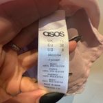 ASOS  V neck spaghetti strap ruffle front with buttons NWT tank size 6 in pink Photo 3