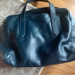 Fossil Not For Sell  Leather Purse Small Vintage Handbag Fashion Accessories Blue Photo 3