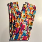 LuLaRoe Disneyland Kingdom Castke Soft Leggings RARE UNICORN One Size NEW #2726 Photo 1