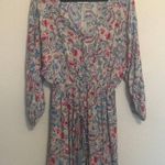 Aura NWT  Boho Floral Tassel Mini Dress Photo 2