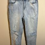 BP Lightwash Skinny Distressed Denim Jeans Photo 4