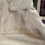 The Territory Ahead Women's Beige Leather Jacket size XS Photo 2