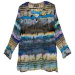 Mishca Desert Nights Sheer Swim Cover size XL Blue Photo 0