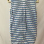 Gap Blue & White Striped Sleeveless Blouse Womens XS Tank Beachy Casual Top Photo 4