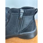 Bzees  Women's Kick Back Black Zipper Ankle‎ Boot Black Size 7.5W Washable Photo 3
