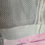 REVOLVE ELECTRIC & ROSE GRAY MESH ZIP FRONT BELL SLEEVE JACKET S Photo 6